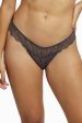 Ariana Steel Grey Everyday Lace Thong Online Sale