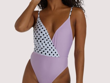 Luxe Palm Mixed Swimsuit Online Hot Sale