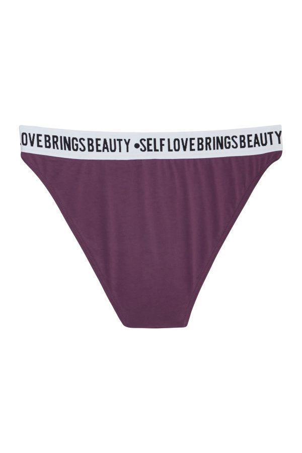 Felicity Hayward Self Love Purple Curve Brief Online