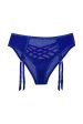 Hustler Arielle Mesh High Waist Blue Brief Online