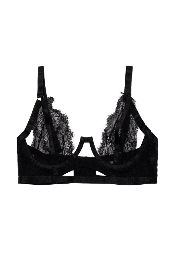 Renata Black Bra For Discount