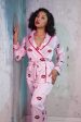 Lip Printed PJ Set Online Hot Sale