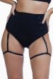 Regalia Santana Microfibre Suspender High Waist Brief Online Sale