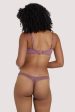 Rosalyn Mocha Lace Thong Online