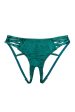 Playful Promises Ava Strappy Open Back Brief Green For Cheap