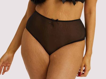 Marina Black High Waisted Brief Supply