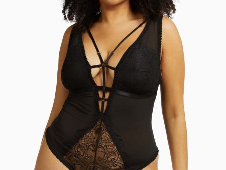 Niamh Deep Plunge Strappy Body Hot on Sale