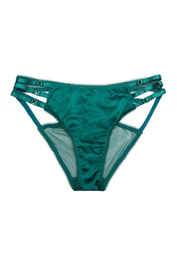 Ava Green Strappy Brief Fashion