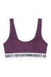 Self Love Purple Curve Crop top Sale