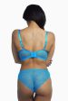 Ariana Aqua Blue Everyday Lace Brief For Cheap