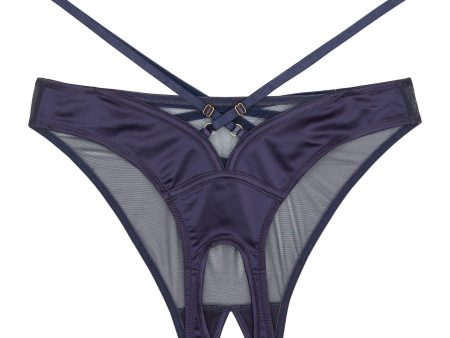 Philly Navy Tulip Ouvert Brazilian Briefs For Sale