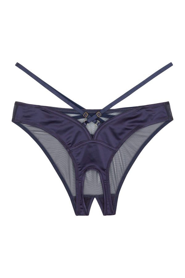 Philly Navy Tulip Ouvert Brazilian Briefs For Sale