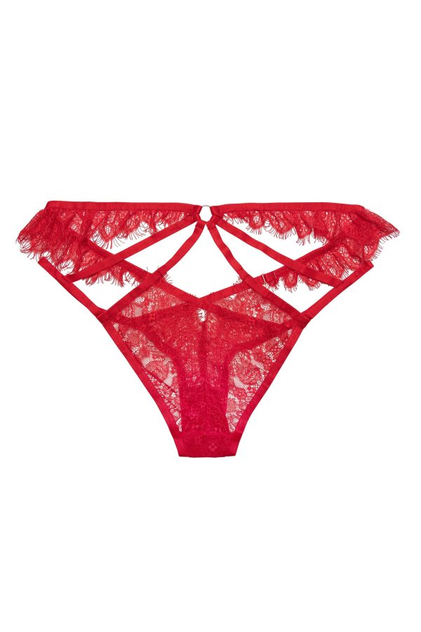 Chantal Red Brazilian Brief Online Hot Sale