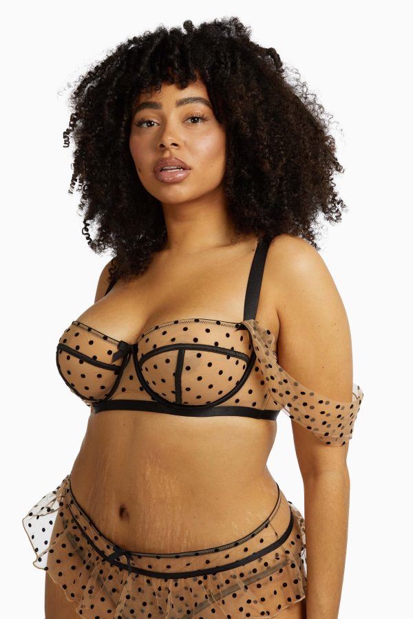 Gabi Fresh Willow Puff Sleeve Bra Supply