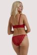 Melina Red Tanga Brief Sale