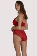 Melina Red High Waist Brief Online Hot Sale