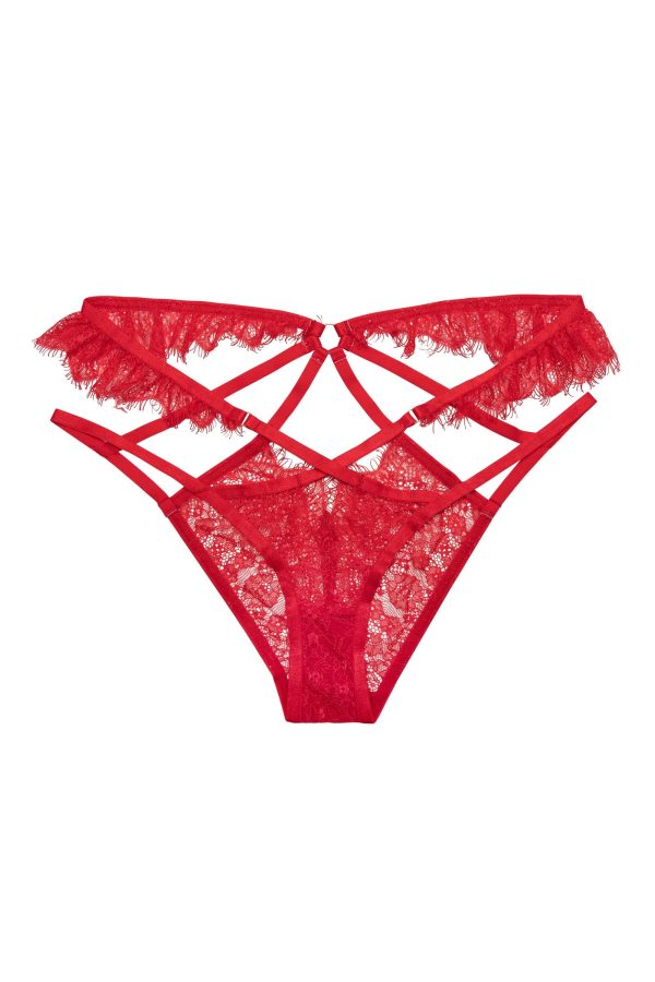 Chantal Red Brazilian Brief Online Hot Sale