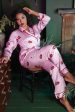 Lip Printed PJ Set Online Hot Sale