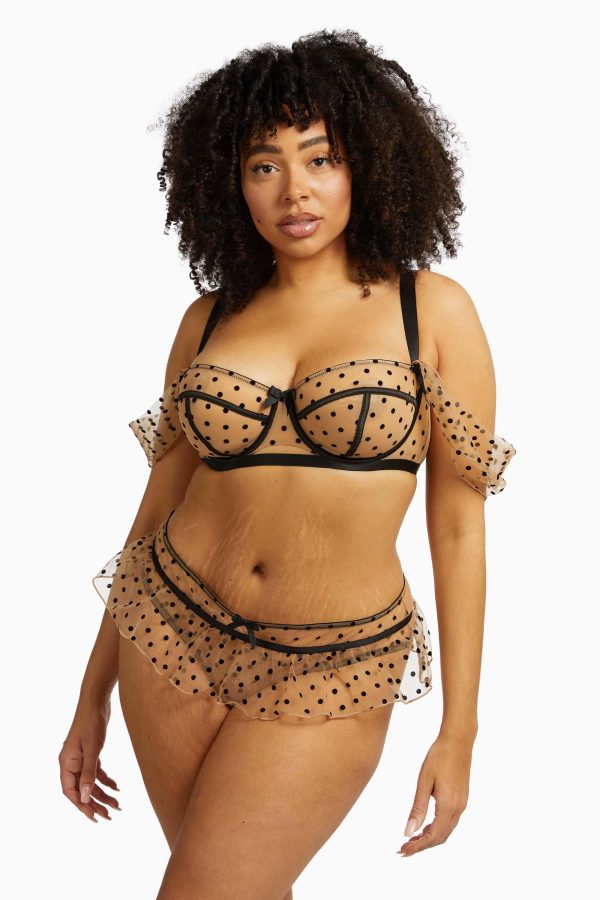 Gabi Fresh Willow Puff Sleeve Bra Supply