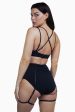 Regalia Santana Microfibre Suspender High Waist Brief Online Sale