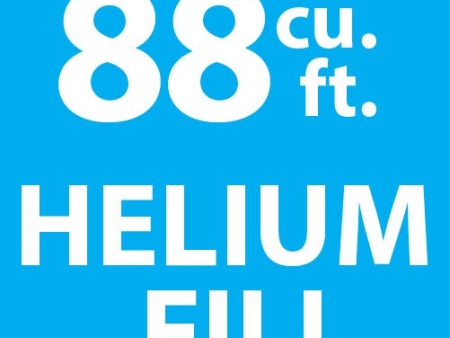 HELIUM FILL - 88 CU. FT. CYLINDER Discount