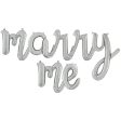 MARRY ME - BETALLIC SCRIPT LETTERS KIT (AIR-FILL ONLY) Fashion