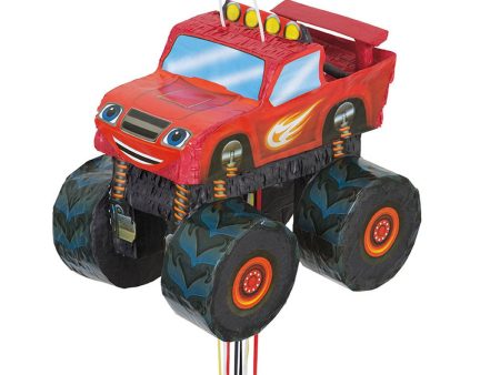 14 inch BLAZE AND THE MONSTER MACHINES 3D PINATA Fashion