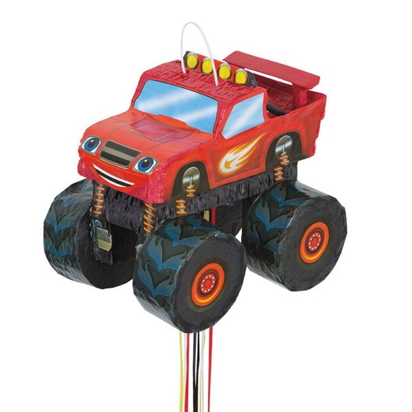 14 inch BLAZE AND THE MONSTER MACHINES 3D PINATA Fashion