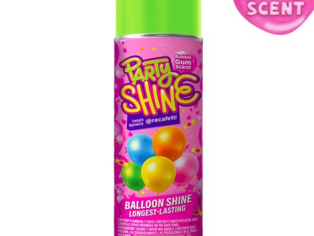 PARTY SHINE 13oz AEROSOL SPRAY - BUBBLE GUM SCENT For Sale