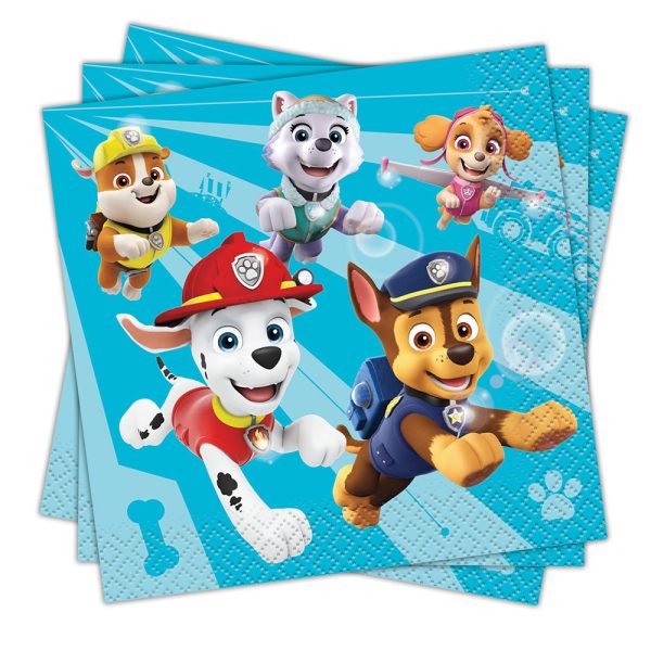 PAW PATROL BEVERAGE NAPKINS (16 PK) For Discount