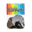 METALLIC CONFETTI - BLACK For Discount