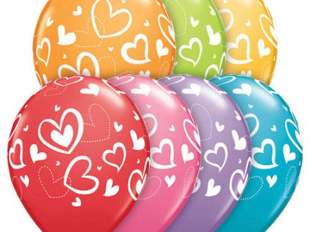 11 inch MIX & MATCH HEARTS Hot on Sale