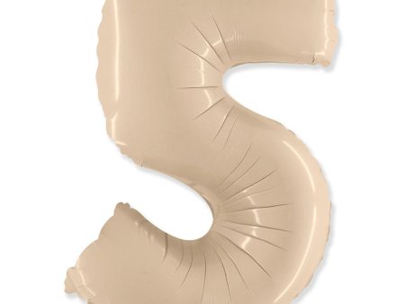 42 inch NUMBER 5 - PARTY BRANDS - SATIN CREAM For Discount