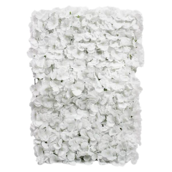 23 inch HYDRANGEA FLOWER PANEL - WHITE Online