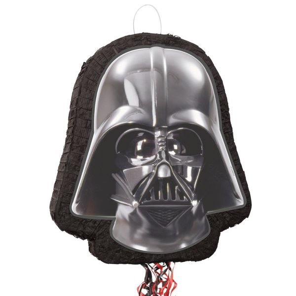 18 inch DARTH VADER SHAPED DRUM PULL PINATA For Cheap