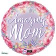 18 inch SATIN FLORAL AMAZING MOM For Discount