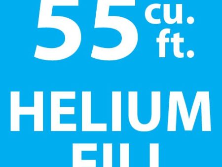 HELIUM FILL - 55 CU. FT. CYLINDER Supply