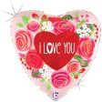 18 inch I LOVE YOU ROSES HEART Sale