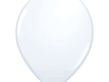 9 inch QUALATEX WHITE on Sale