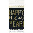 ROARING NEW YEARS PLASIC TABLECOVER 54 inch X 84 inch For Cheap