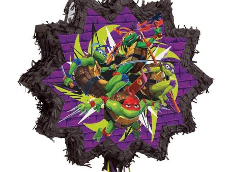 18 inch TMNT MUTANT MAYHEM SHAPED DRUM PULL PINATA Online Hot Sale