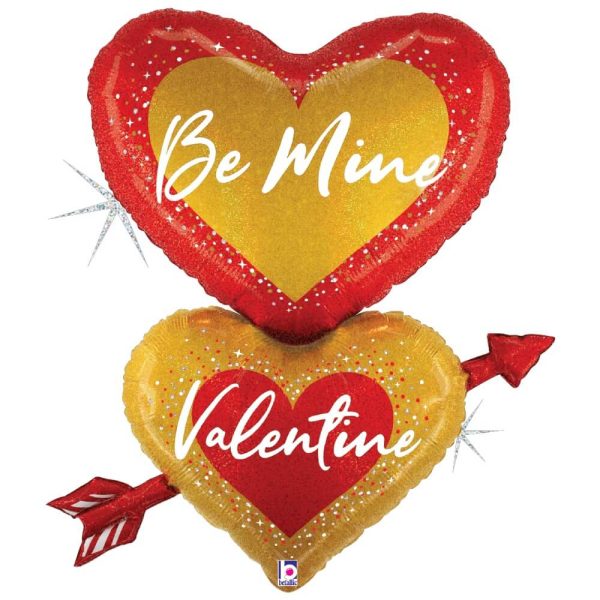 33 inch BE MINE VALENTINE HEART ARROW Sale