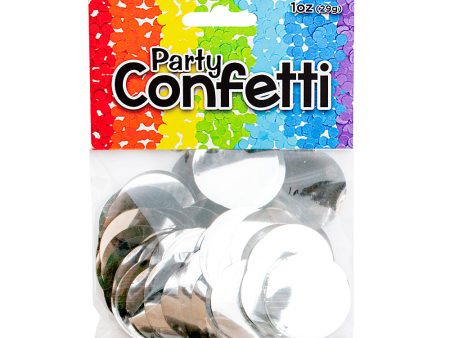 METALLIC CONFETTI - SILVER Online