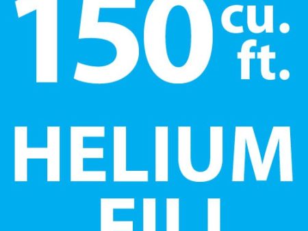 HELIUM FILL - 150 CU. FT. CYLINDER Fashion