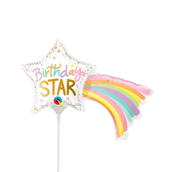 14 inch BIRTHDAY STAR MINI SHAPE (AIR-FILL ONLY) Online now