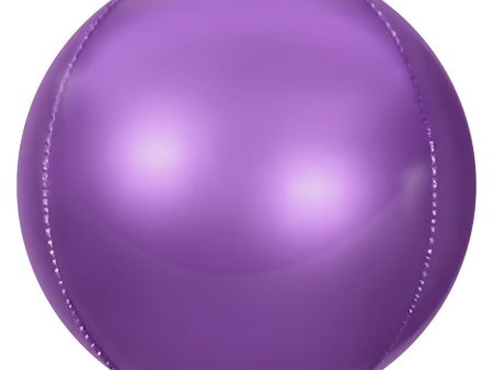 3D SPHERE - METALLIC PURPLE Sale