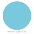 METALLIC CONFETTI - LIGHT BLUE on Sale