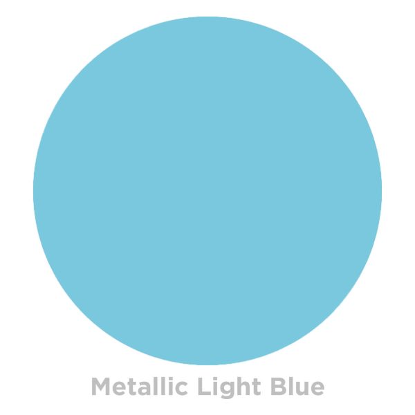 METALLIC CONFETTI - LIGHT BLUE on Sale