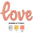 LOVE - BETALLIC SCRIPT LETTERS KIT (AIR-FILL ONLY) Hot on Sale