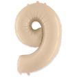 42 inch NUMBER 9 - PARTY BRANDS - SATIN CREAM Online